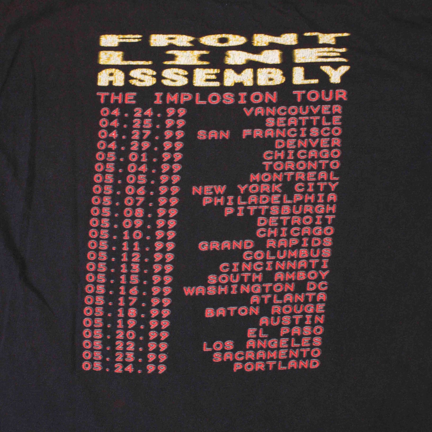 Front Line Assembly - XL/TG