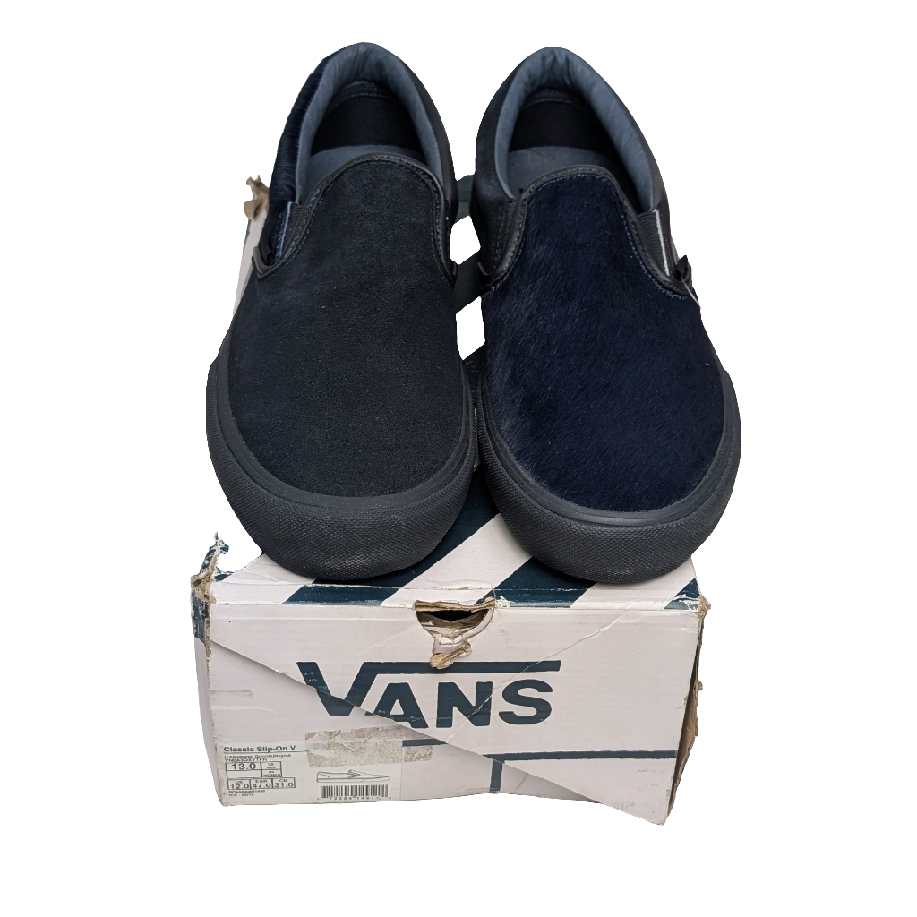 Vans OTW slip on shoes Engineered Garments size 13 damaged box – L N F