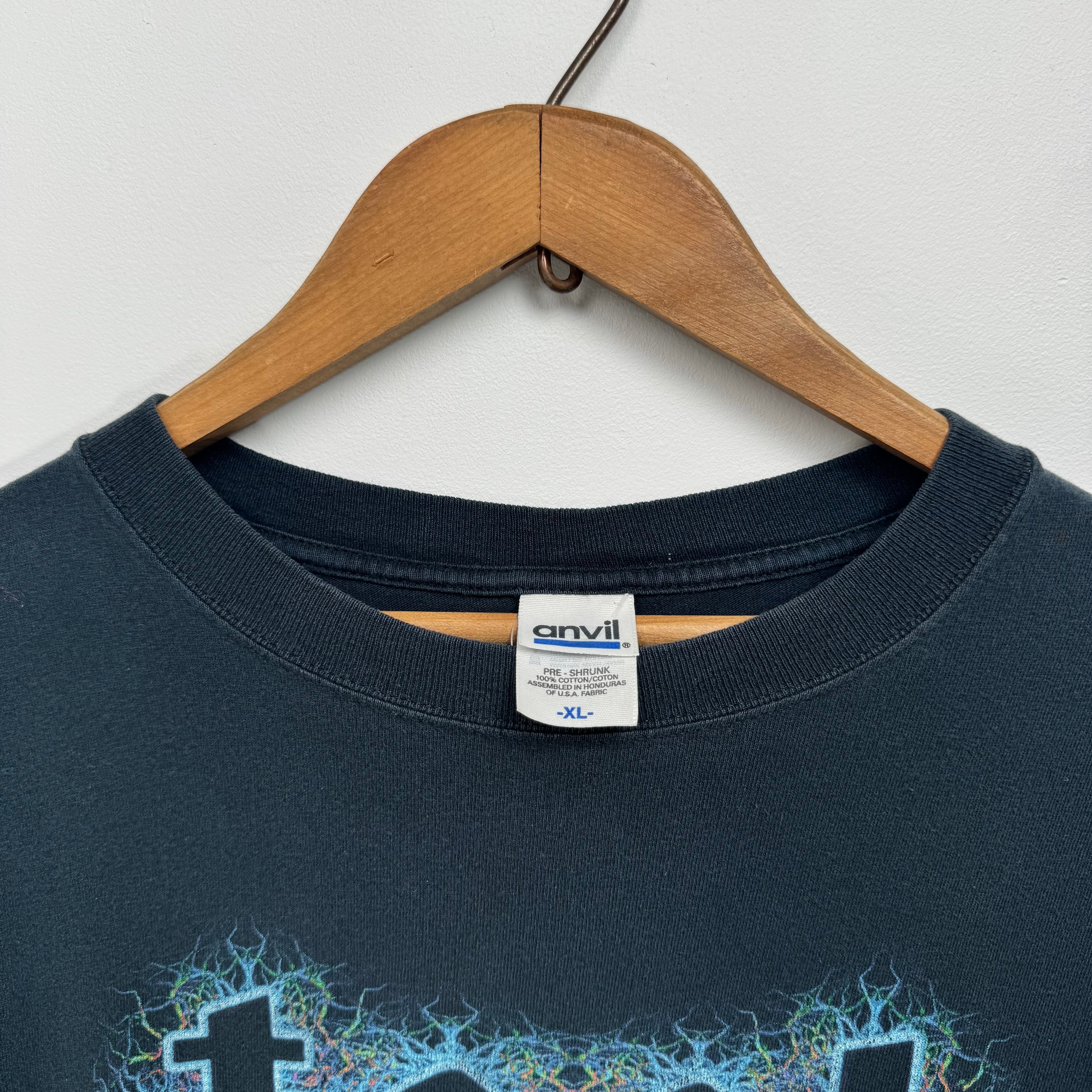 Tool album promo shirt 2002 Lateralus size XL black double sided