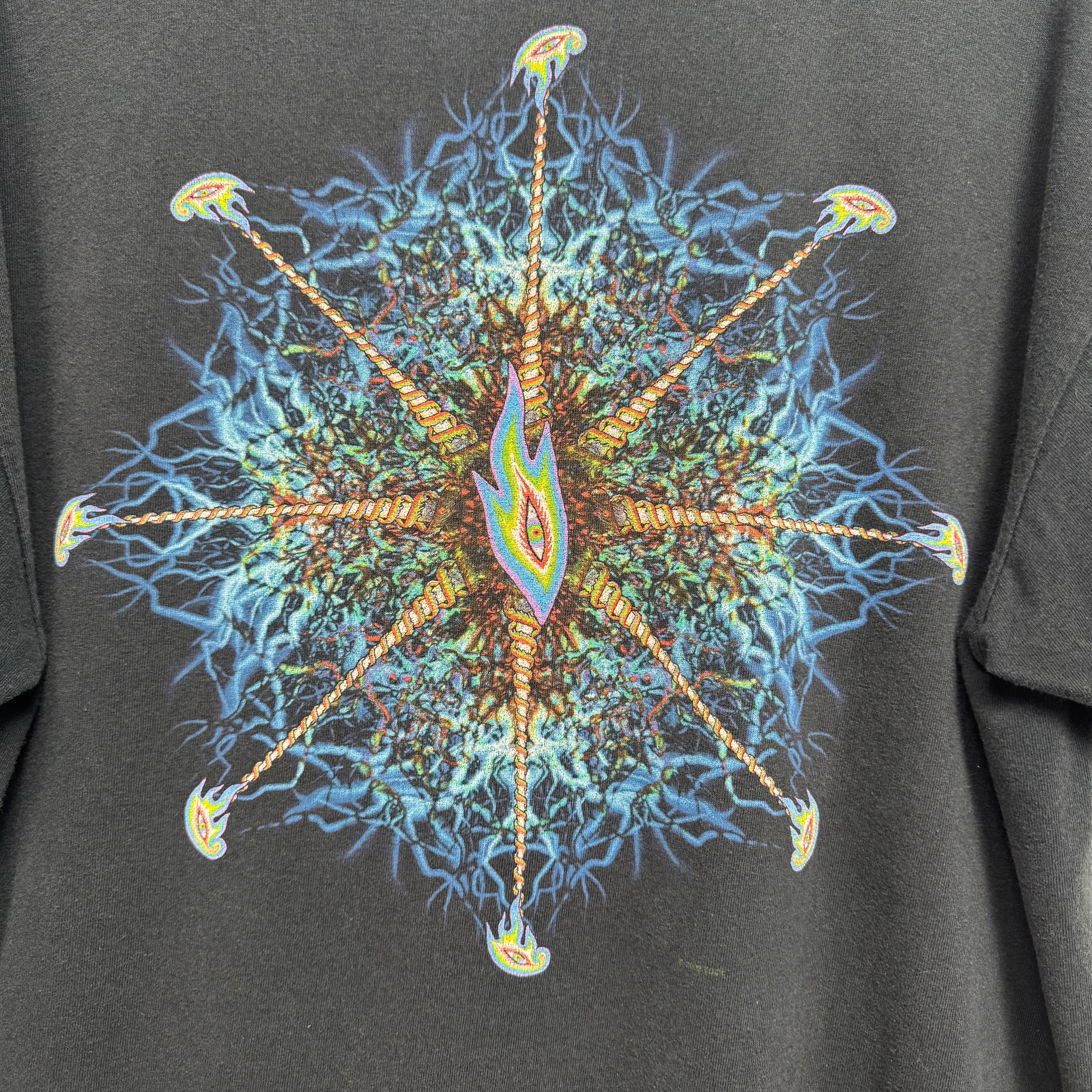 Tool album promo shirt 2002 Lateralus size XL black double sided
