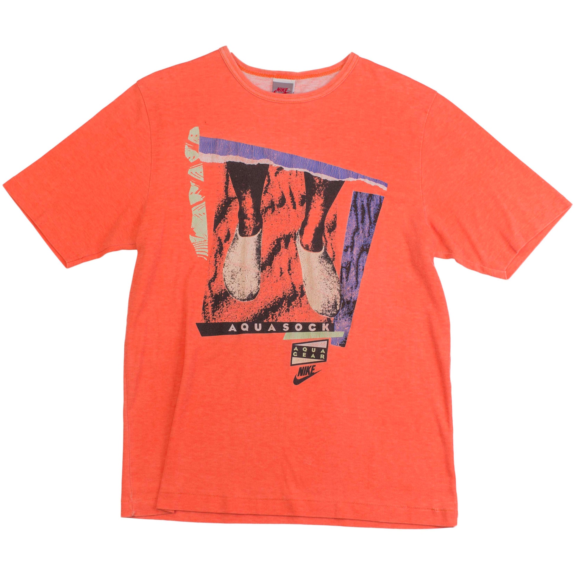 nike aqua gear Nike Aqua gear shirt vintage 90s Aqua sock – L N F
