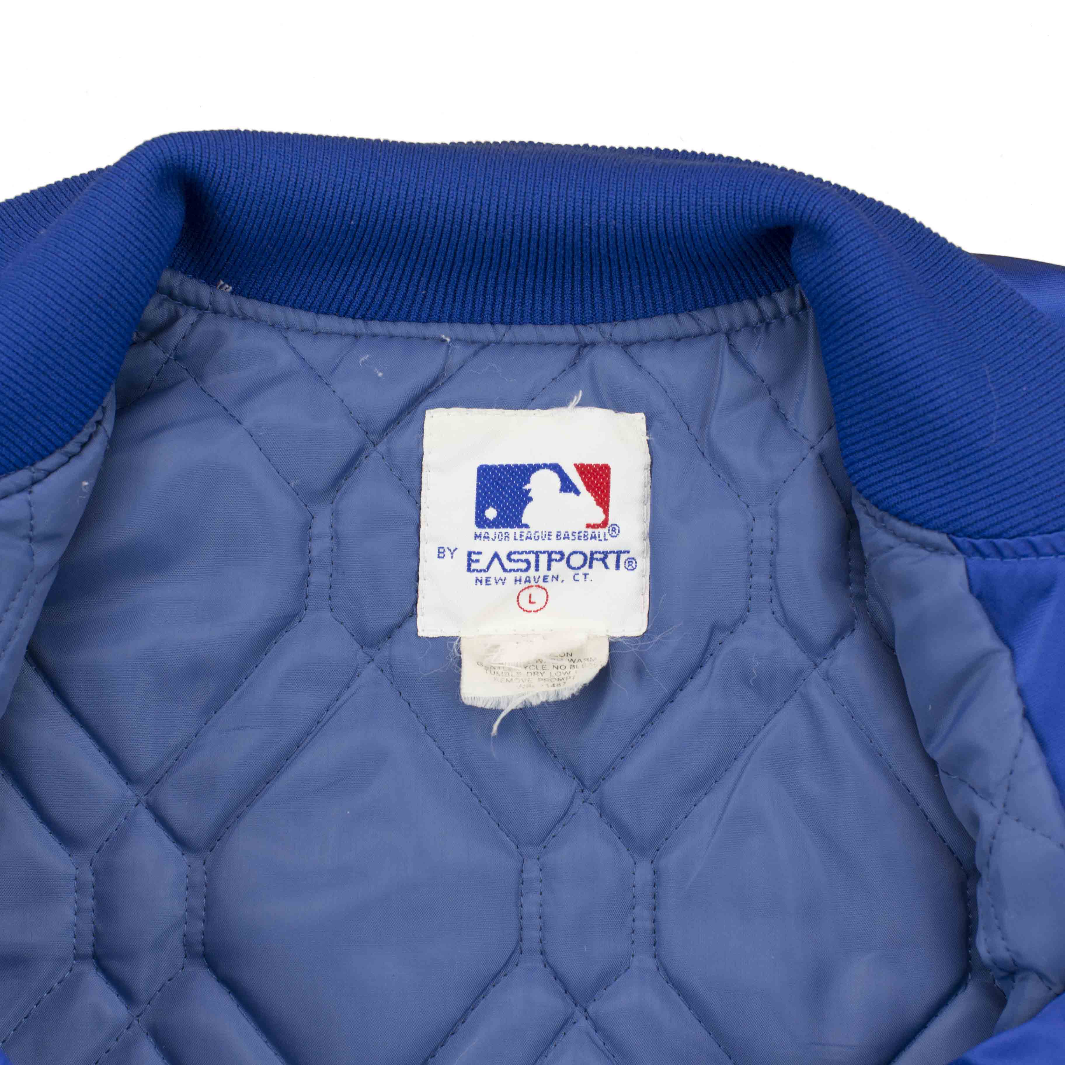 Dodgers satin bomber jacket deals