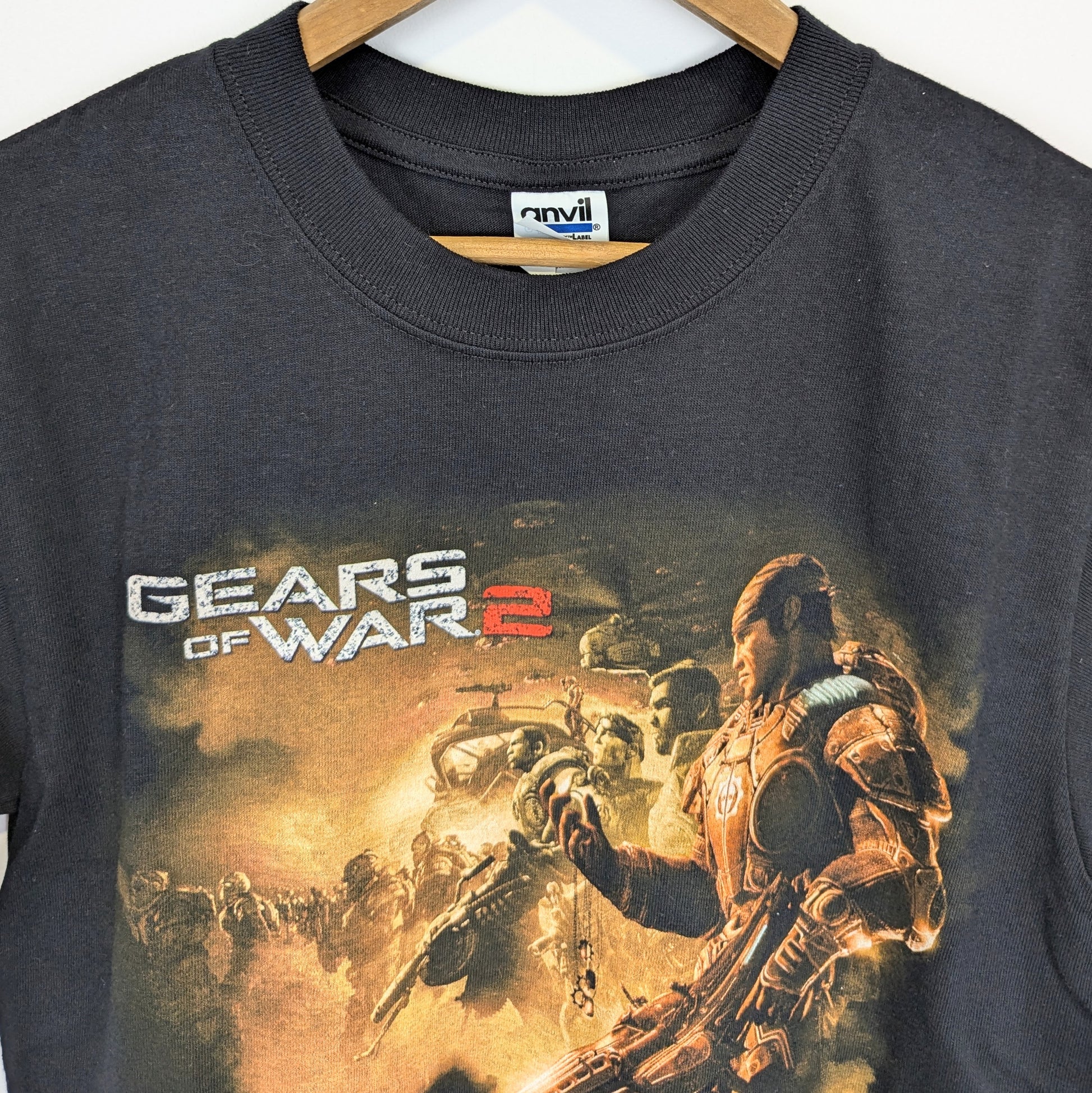 gears of war t shirt Gears of war 2 black tshirt deadstock small 2008 vintage – L N F