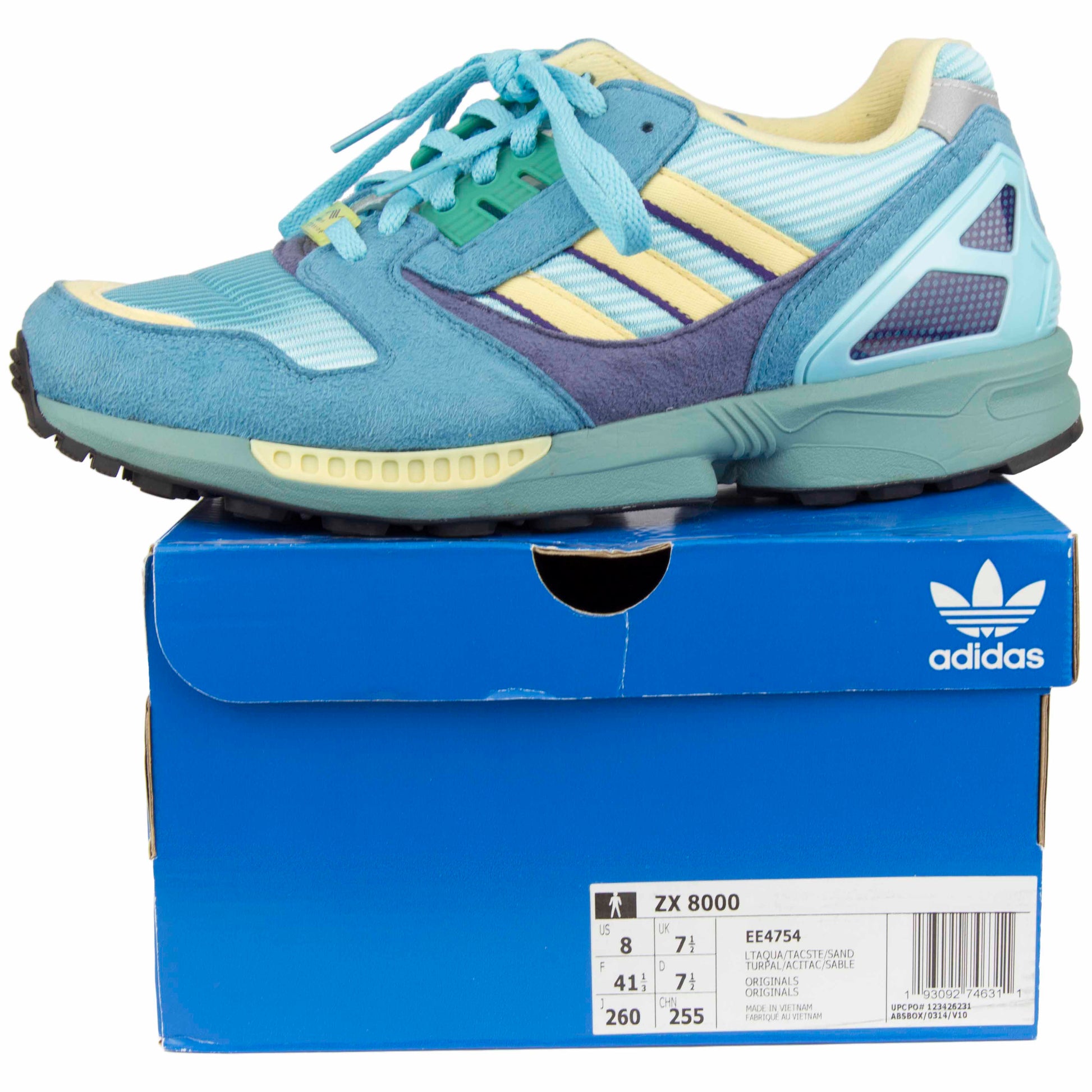 Light Aqua Adidas Consortium Zx 8000 Ee4754 Light Aqua Buy Adidas